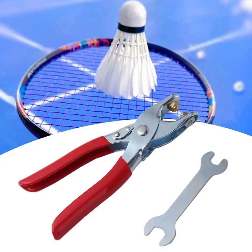 Badminton Racket Grommet Eyelet Plier & String Clamp Tool Racket Stringing Tool PLUSH