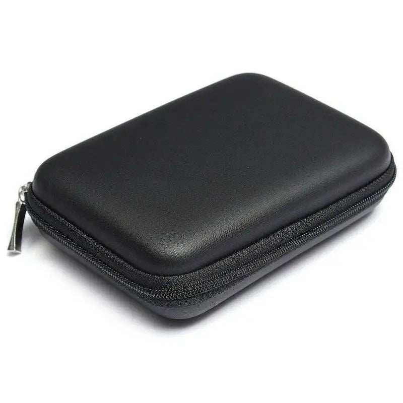 EVA Travel Storage Bag for Hard Drive, Earphones & Cables Travel Storage Pouch PLUSH A