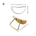 Stainless Steel Lash Extension Mirror – Handleless Makeup Tool Lash Extension Mirror PLUSH A