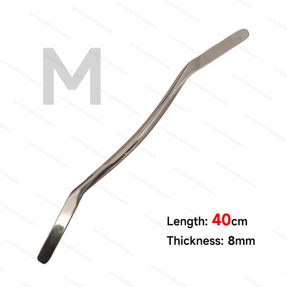 Stainless Steel Fascia Guasha Scraping Tool – Back & Body Fascia Scraping Tool PLUSH M 40cm 8mm