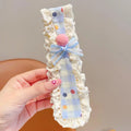 Baby Girls Princess Headbands with Bang Stickers – 1/3pcs Baby Hair Headband PLUSH A1