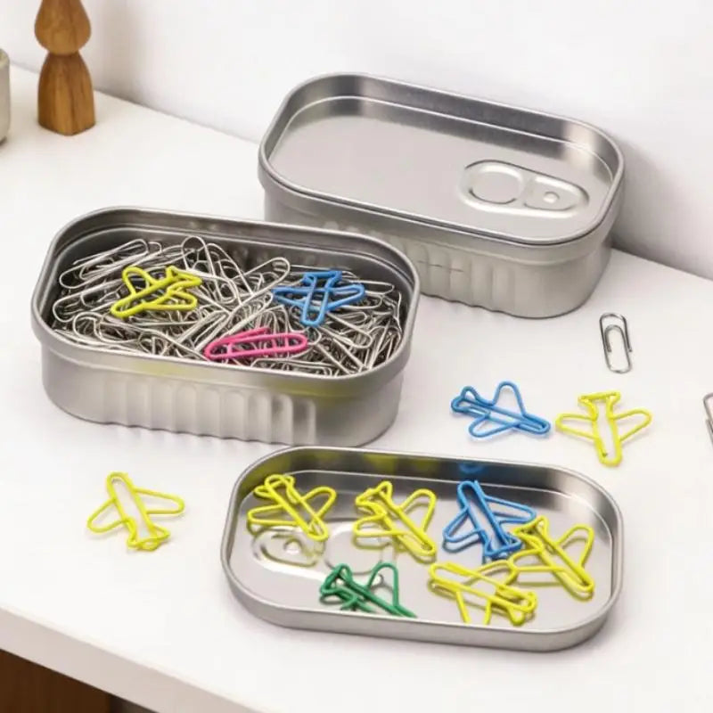 Sardine Can Design Tin Box – Small Item Storage Organizer Novelty Tin Box PLUSH