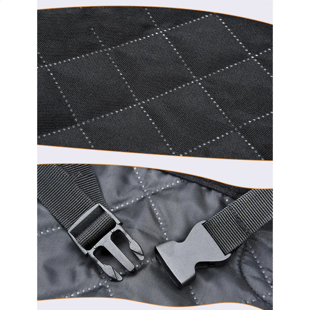 Dog Car Seat Cover with Storage Pockets – Non-Slip Pet Mat Pet Car Seat Cover PLUSH