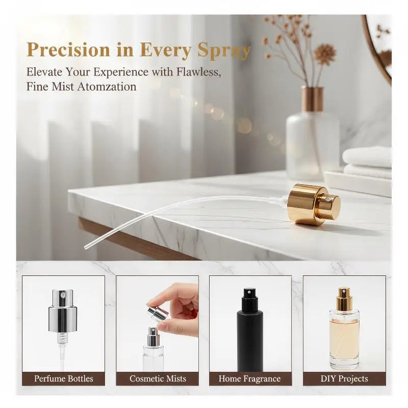 Bayonet Perfume Bottle Sprayer Nozzle 15/20mm Aluminum Pump Perfume Spray Pump PLUSH