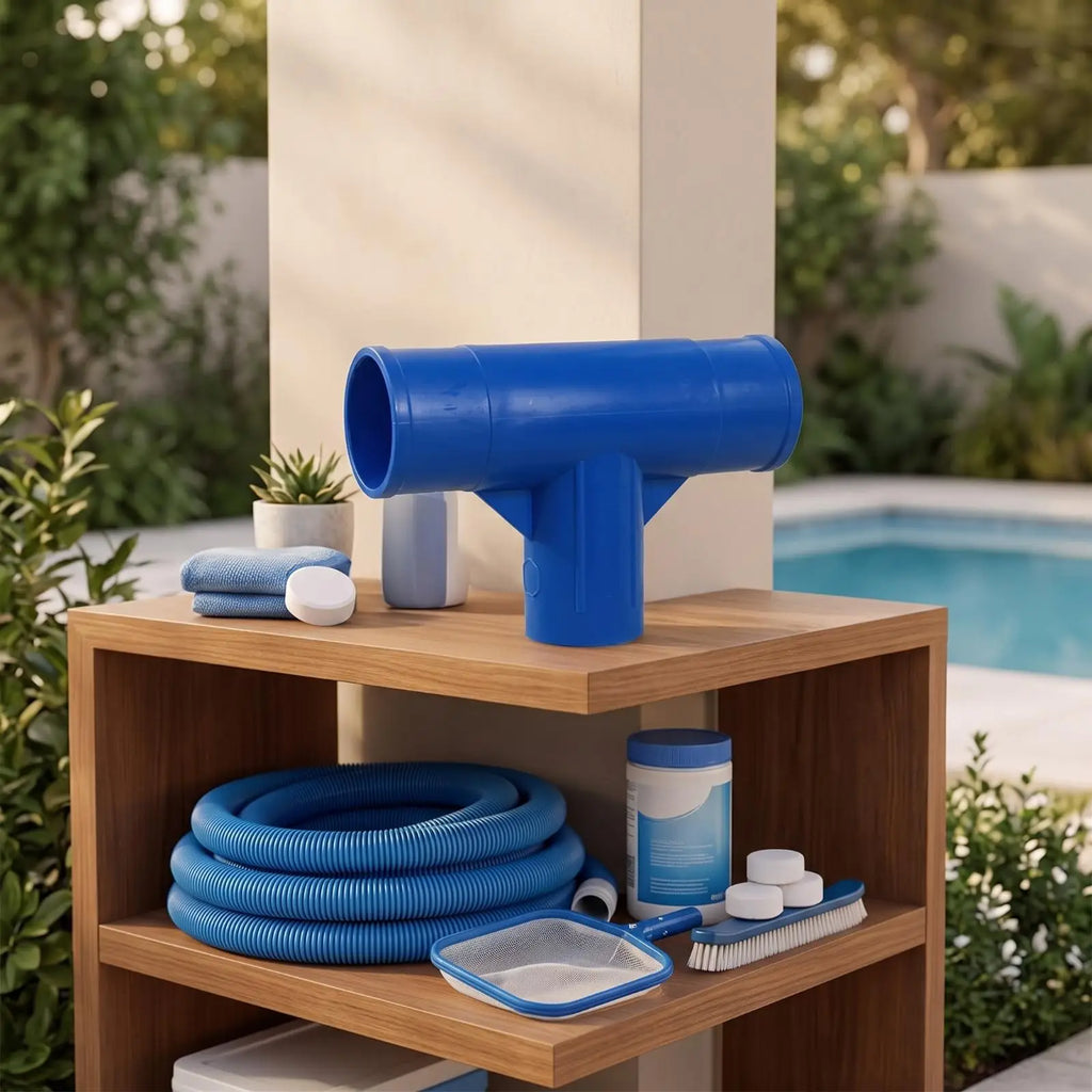 Three-Arm Pool Frame Connector – Above-Ground Pool T-Joint Pool Frame Connector PLUSH