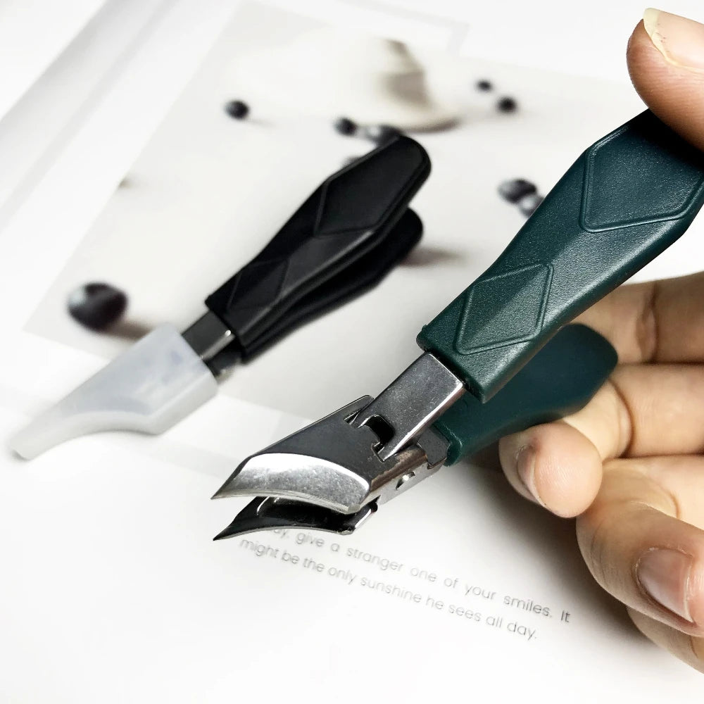 Ouriner Stainless Steel Toenail Clipper Trimmer & Nipper Nail Clipper Nipper PLUSH