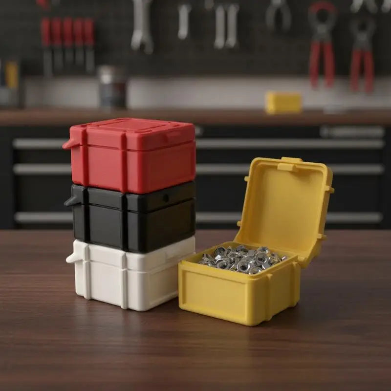 Stackable Hardware Storage Box | Screw & Nut Organizer Hardware Storage Box PLUSH