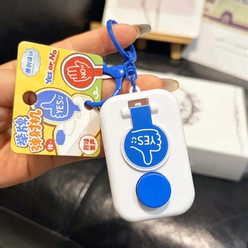 Sound Emitting Voice Button Keychain – Cartoon Animal Design Novelty Keychain PLUSH Style 5