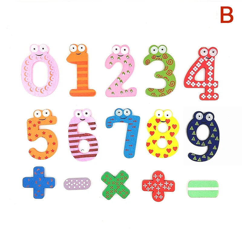 Magnetic Wooden Alphabet Fridge Magnets – Educational Kids Toy Educational Kids Toy PLUSH B