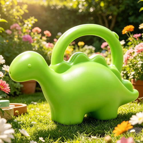 1.5L Cartoon Dinosaur Kids Watering Can – Garden & Play Kids Watering Can PLUSH