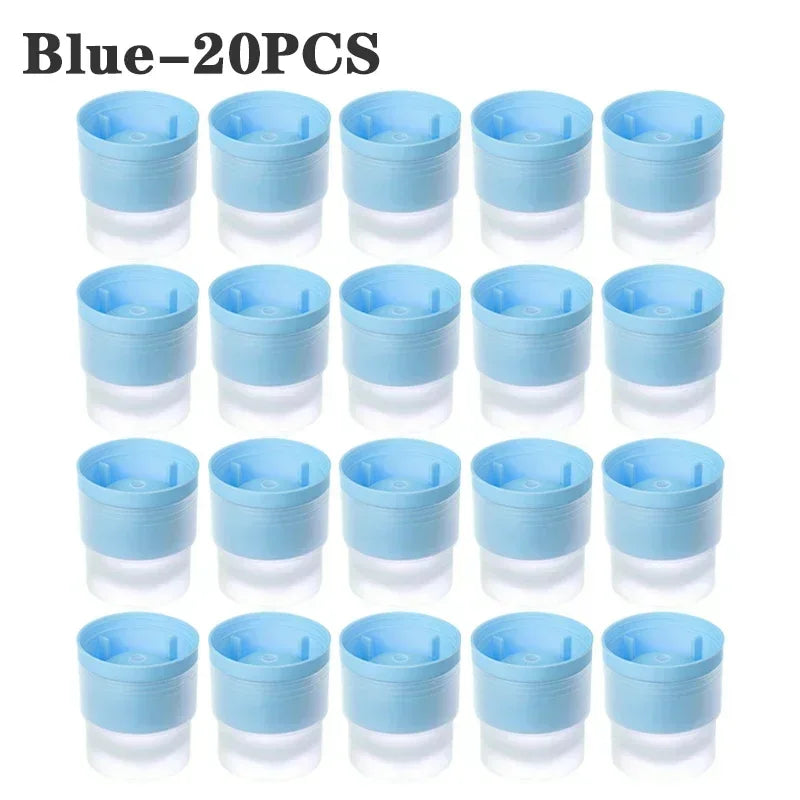 Silicone Ice Ball Mold – Round Ice Cube Tray for Whiskey Ice Ball Mold PLUSH Blue-20PCS