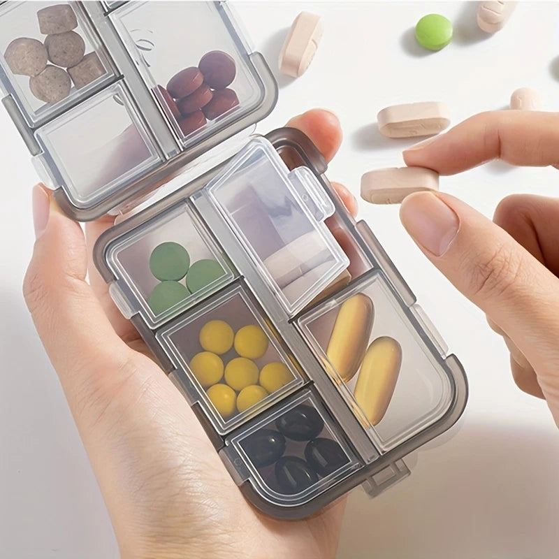 Portable Clear Plastic Storage Box – Jewelry, Vitamins & More Portable Storage Box PLUSH