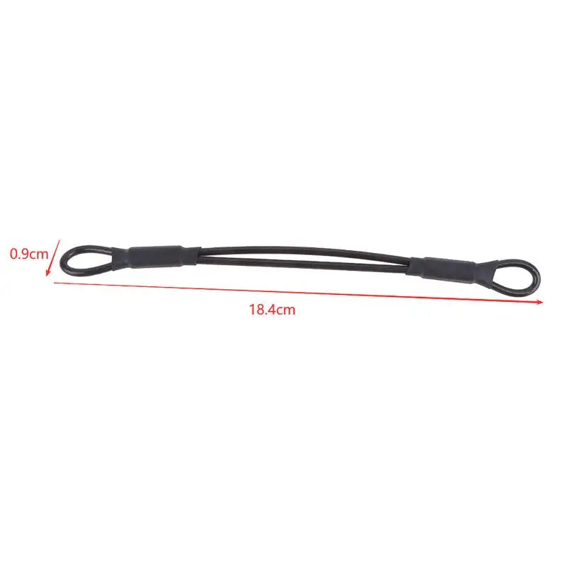Stainless Steel Motorcycle Helmet Lock Cable – 2/5/10 Pcs Helmet Lock Cable PLUSH