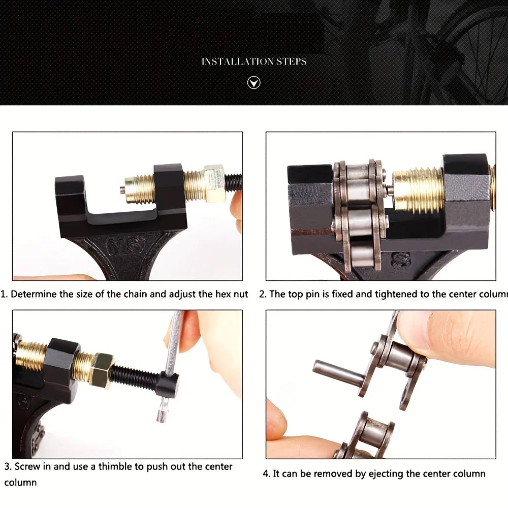 Chain Breaker Tool #420–530 | Bike ATV Motorcycle Go Kart Chain Breaker Tool PLUSH