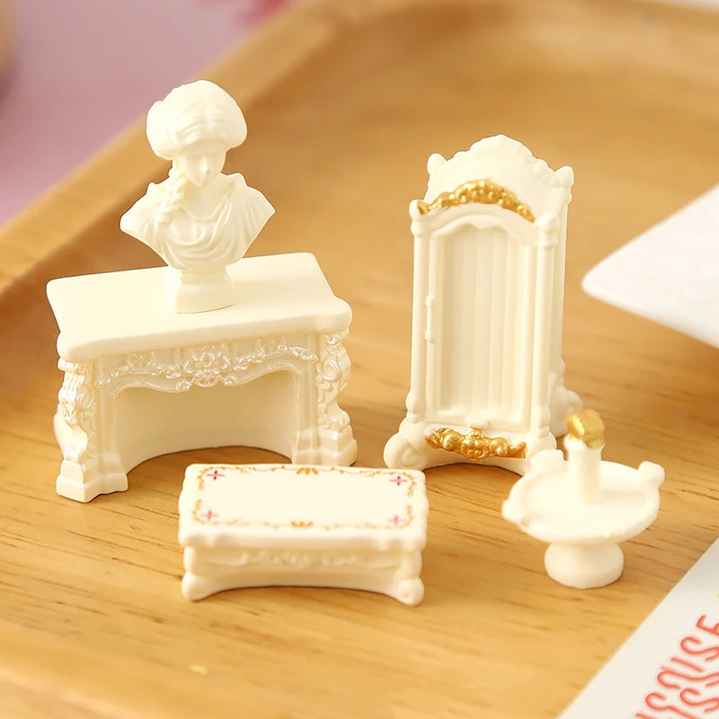 1/12 Scale Dollhouse Miniature Furniture Living Room Decor Dollhouse Miniature Furniture PLUSH