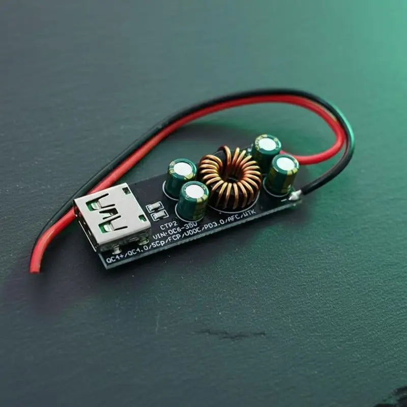 QC4.0 QC3.0 USB Type-C Fast Charge Adapter Board 6–35V Fast Charge Adapter Board PLUSH