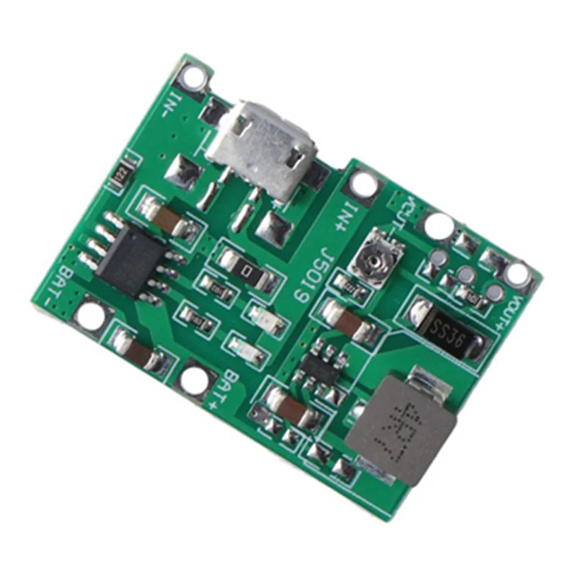 USB 18650 Li-ion Battery Charger & Step-Up Boost Module Battery Charger Module PLUSH