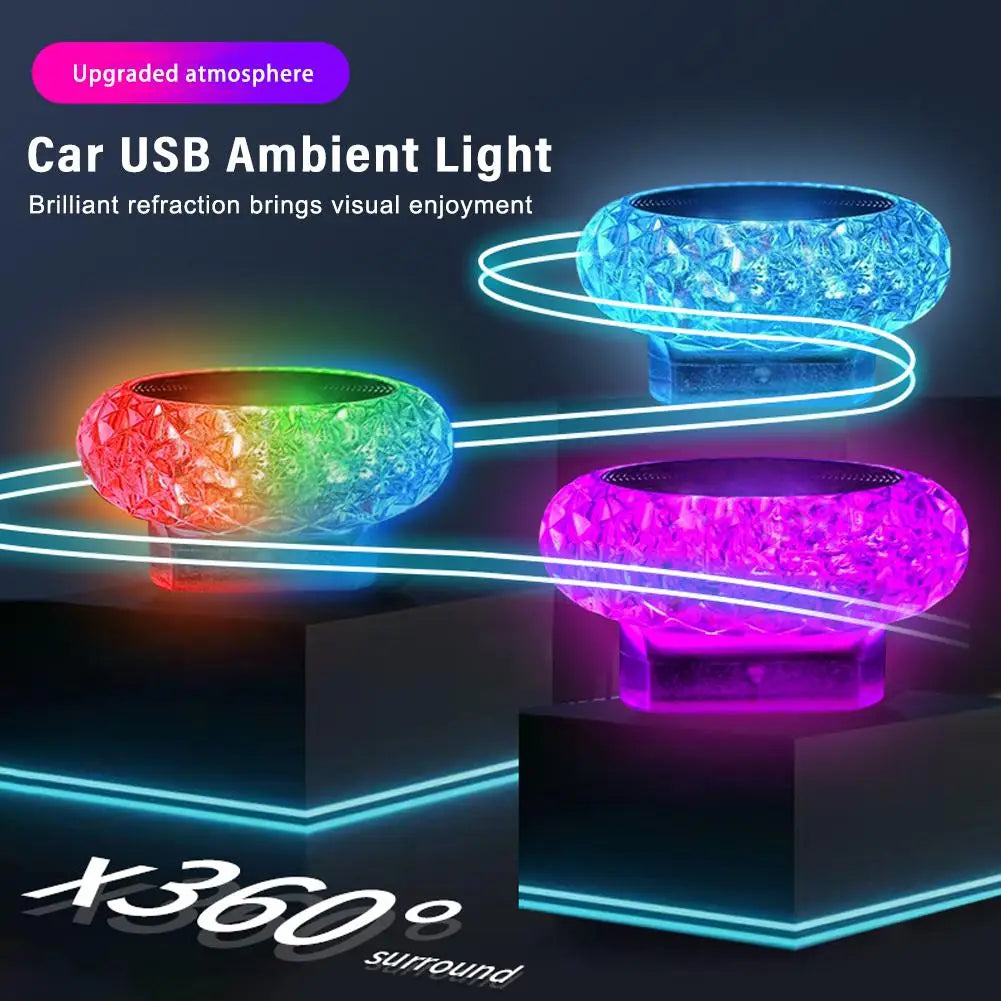 USB LED Ambient Light – Car & PC Atmosphere Lamp Plug & Play USB Ambient Light PLUSH