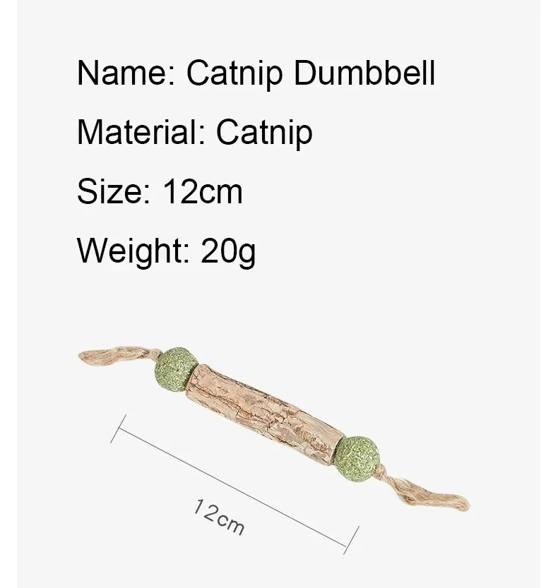 Natural Catnip Molar Stick – Cat Dental Chew Toy & Snack Cat Chew Toy PLUSH