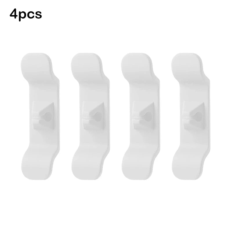 Kitchen Appliance Cord Wrapper & Cable Organizer Clips Cable Cord Organizer PLUSH White 4 Pcs China Mainland