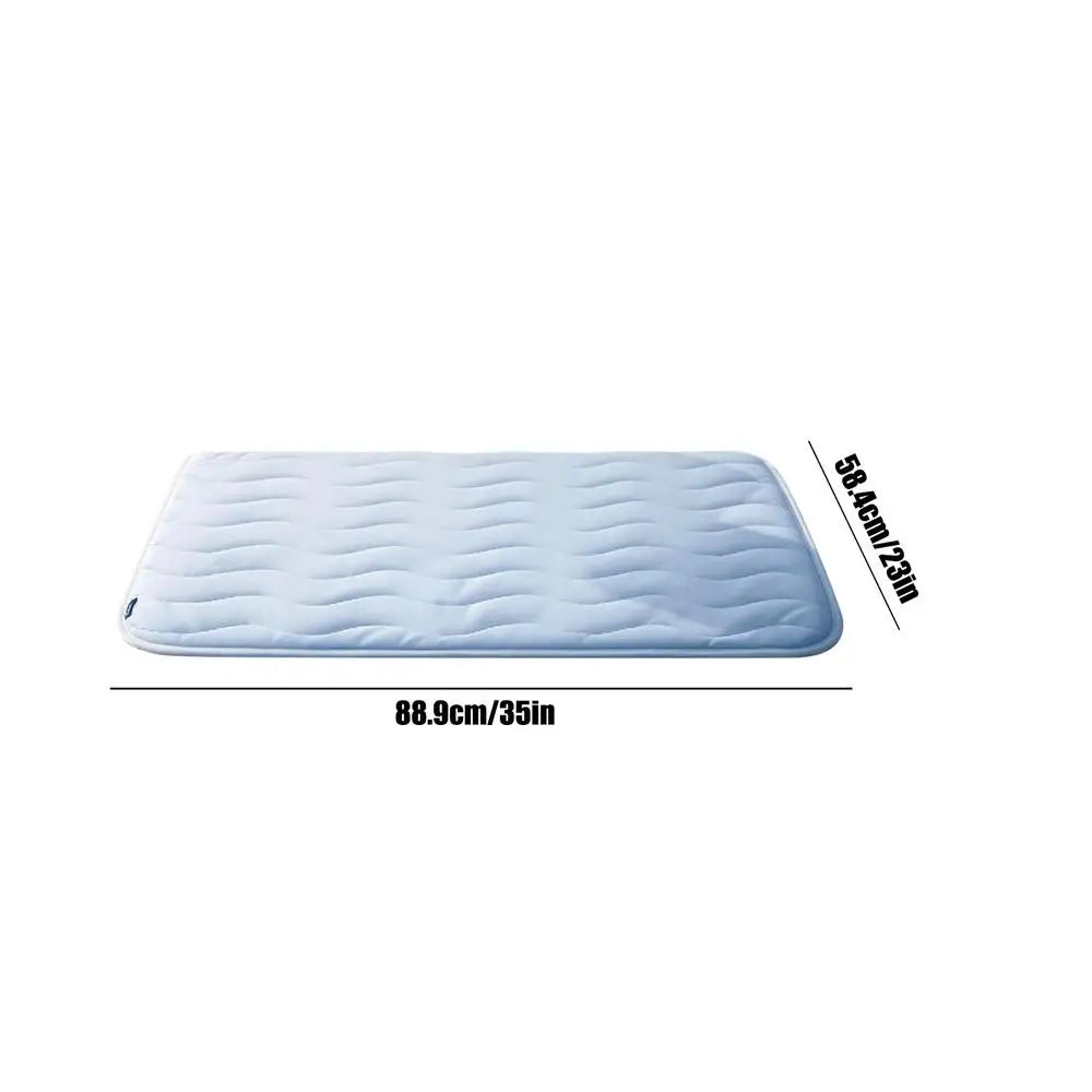 Dog & Cat Cooling Mat – Washable, Non-Slip, Breathable Pet Cooling Mat PLUSH L