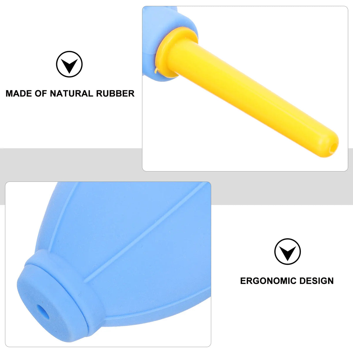 Foxnovo 3-Piece Camera Lens Air Blower – DSLR Cleaning Kit Camera Cleaning Blower PLUSH