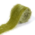4cm Frayed Edge Velvet Ribbon 1.5yd – Wedding & Gift Wrap Velvet Craft Ribbon PLUSH Light Green 4cm 1.5yards