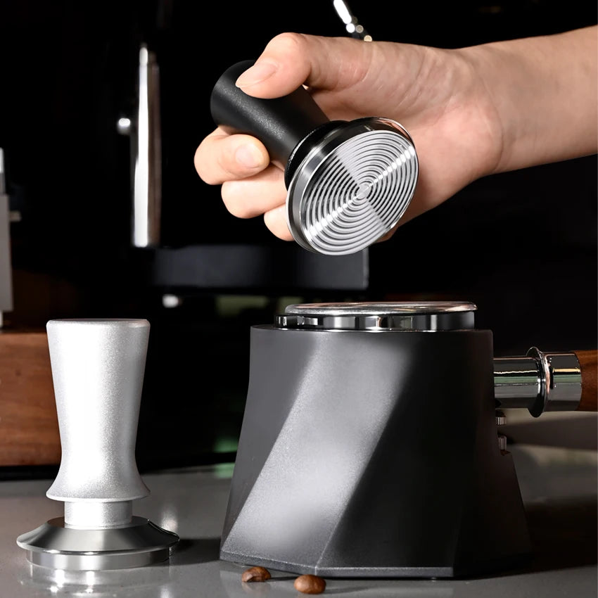 Calibrated Spring-Loaded Coffee Tamper 51/54/58mm | Barista Tool Espresso Coffee Tamper PLUSH