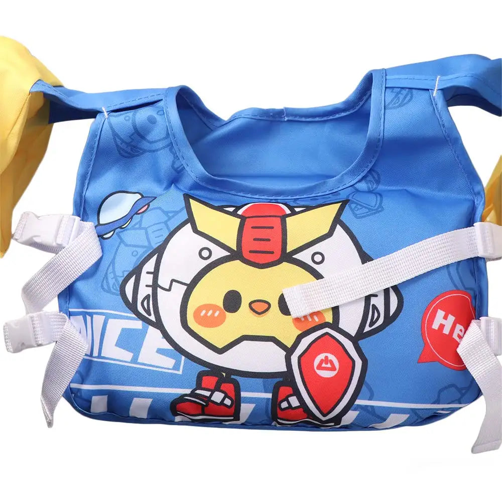 Kids Buoyancy Swim Vest – Adjustable Cartoon Float Jacket Kids Swim Vest PLUSH
