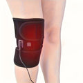 Infrared Electric Heating Knee Brace – Adjustable Warmth Heating Knee Brace PLUSH Black