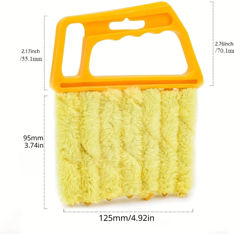 7-Finger Microfiber Blind & Window Cleaning Brush – Washable Blind Cleaning Brush PLUSH