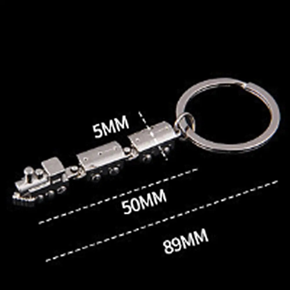 Train Shaped Metal Key Chain – Zinc Alloy Fashion Key Ring Fashion Key Chain PLUSH