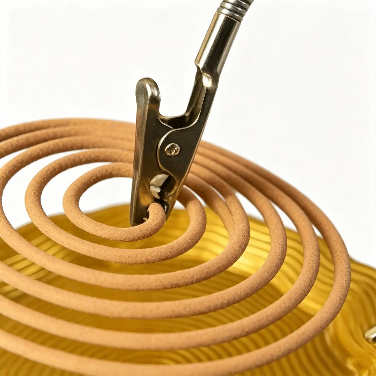 Metal Incense Coil Holder Stand with Ash Tray | Indoor & Outdoor Incense Coil Holder PLUSH
