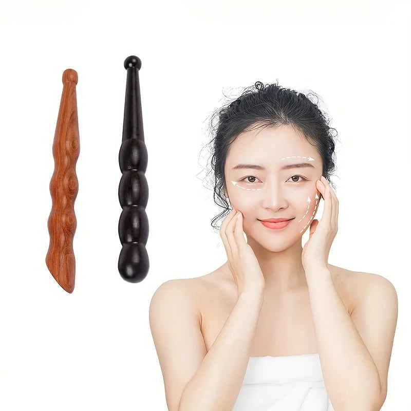 Sandalwood Massage Stick – Acupoint Scraping & Body Tool Body Massage Tool PLUSH