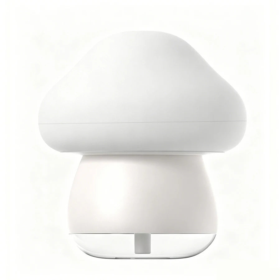 PLUSH Ultrasonic Cool Mist Humidifier for Home & Bedroom Cool Mist Humidifier PLUSH WHITE USB Type-C