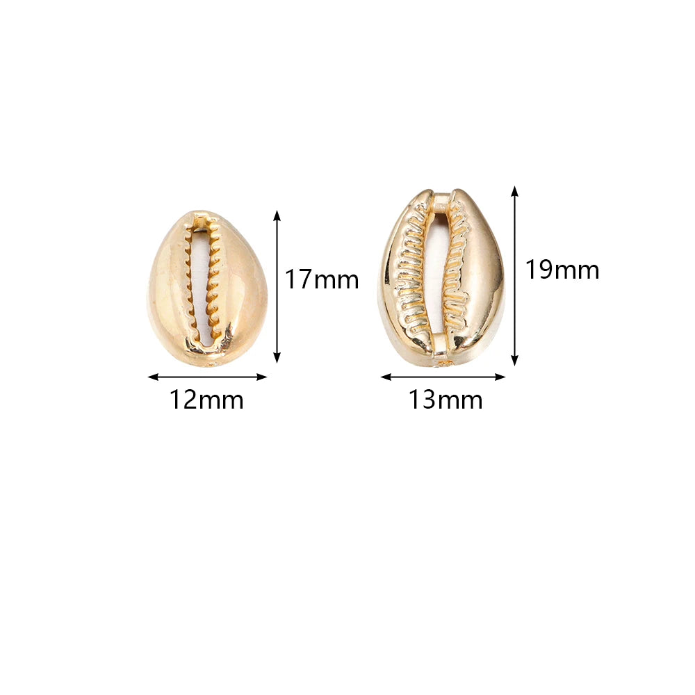 50pcs Sea Shell CCB Spacer Beads 12x17mm – DIY Jewelry Making Jewelry Spacer Beads PLUSH