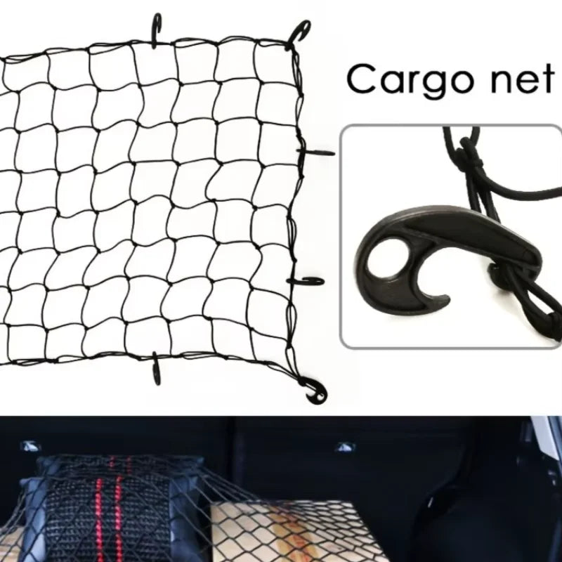 Heavy-Duty Elastic Cargo Net – Universal Fit Trucks & SUVs Elastic Cargo Net PLUSH