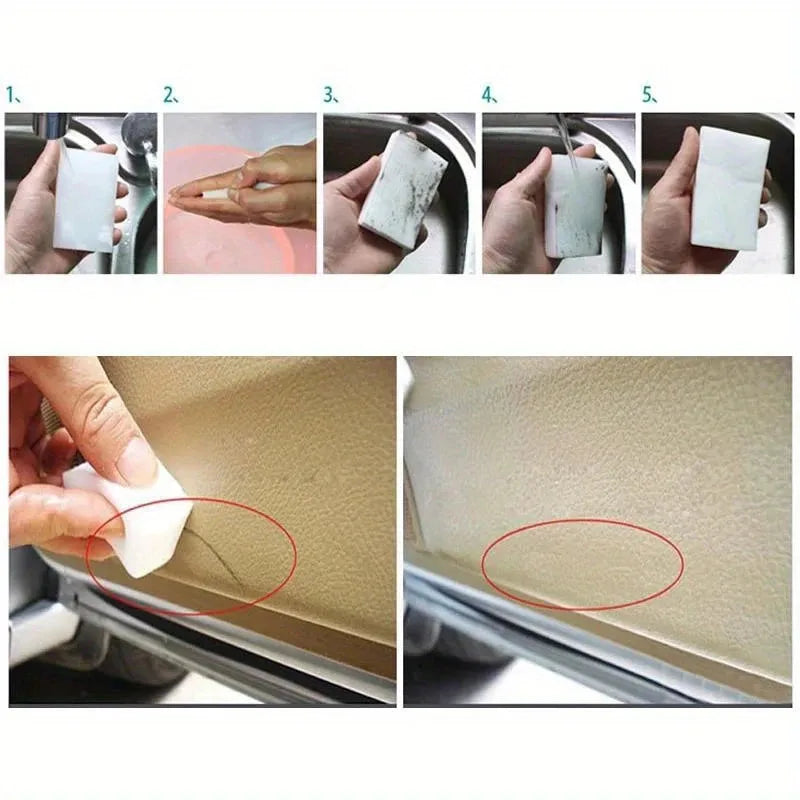 Melamine Magic Eraser Sponges – Kitchen & Bathroom Cleaner Cleaning Sponge PLUSH
