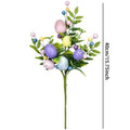 Artificial Easter Flower Spray Stems – Spring Floral Décor Easter Floral Decor PLUSH 1PC