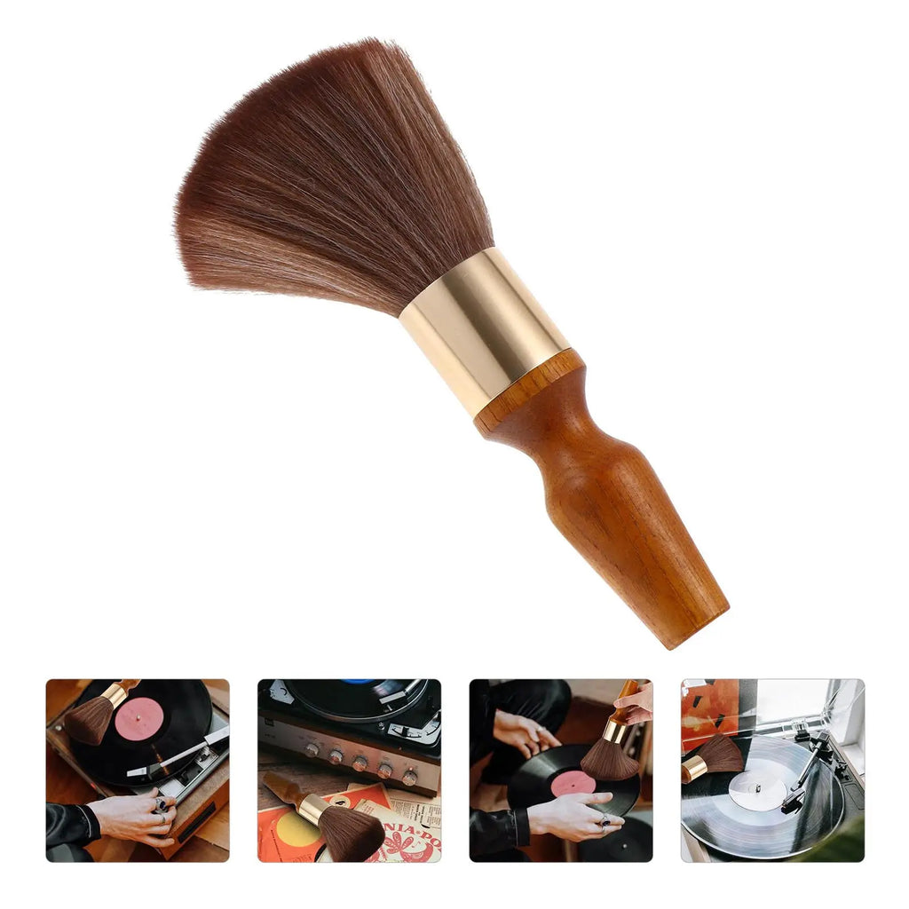 Anti-Static Vinyl Record Cleaning Brush – Turntable Dust Remover Record Cleaning Brush PLUSH