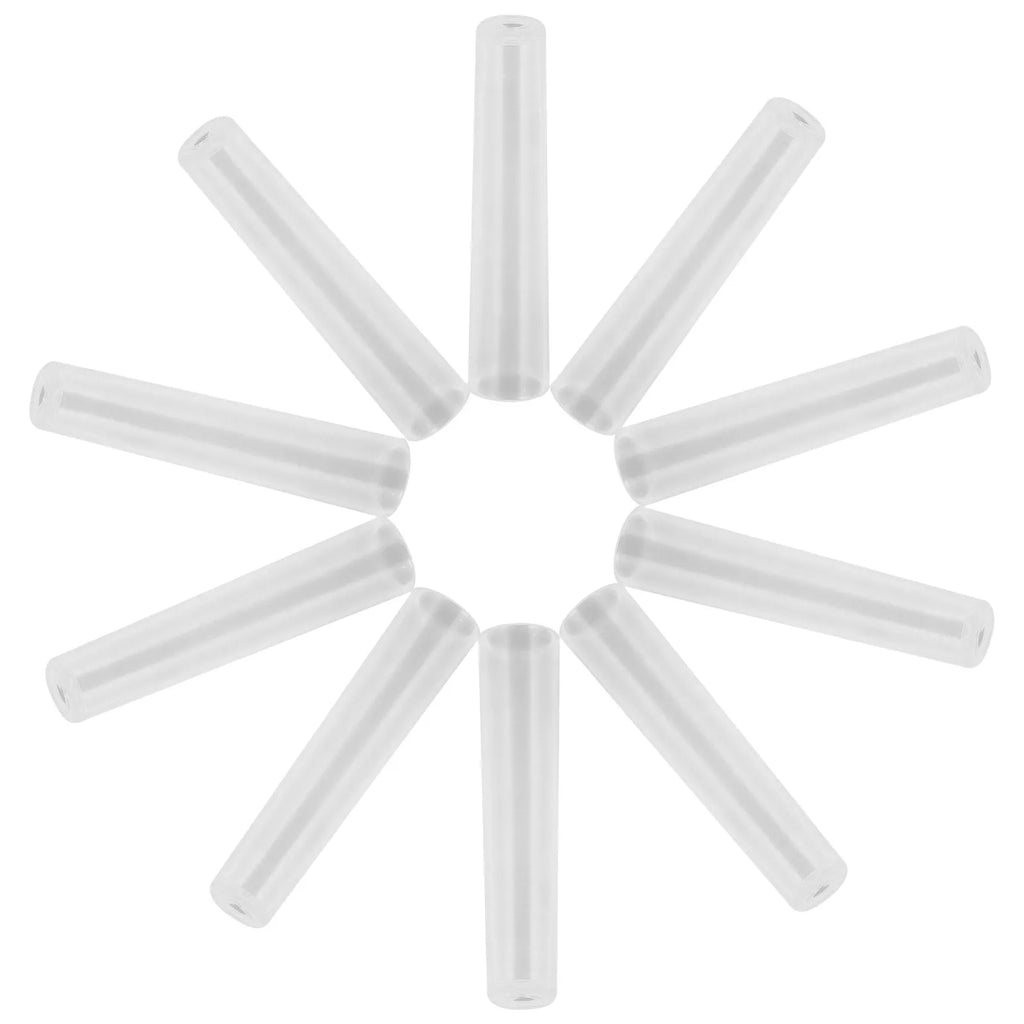 Pencil Extender Holders 10-Pack – Colorful Transparent Cap Covers Pencil Cap Extenders PLUSH