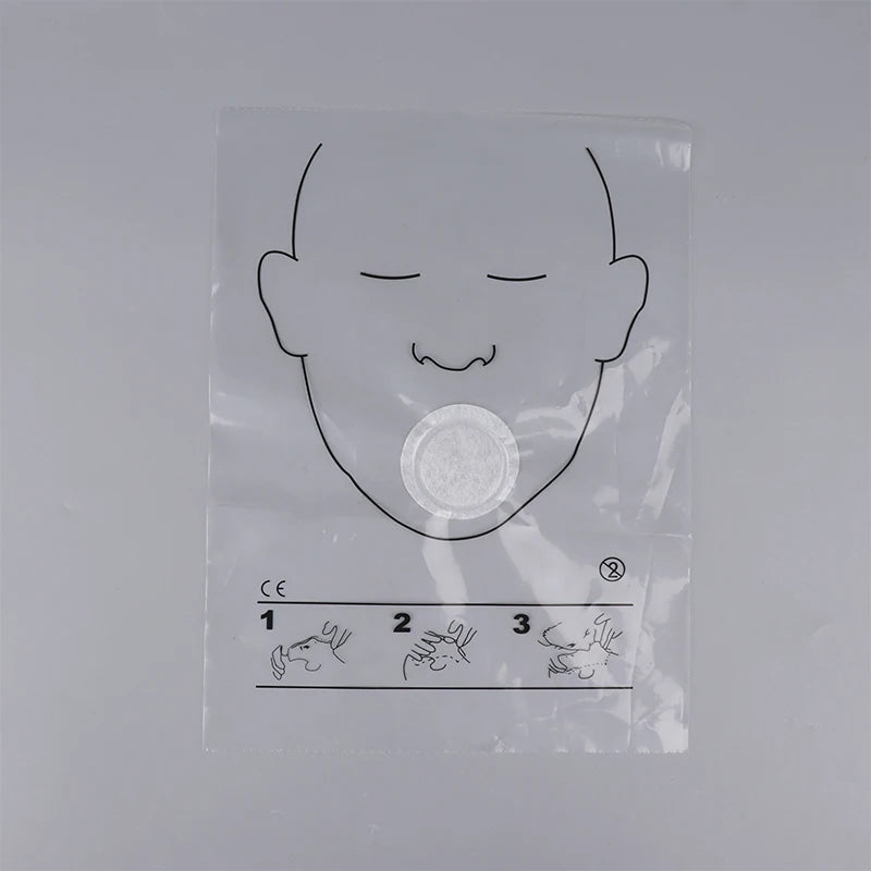 Disposable CPR Face Shield Masks 5/30pcs – Rescue Training Kit CPR Face Shield PLUSH