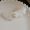 Y2K Gothic Cross Wing Hair Clip – Punk Lolita Duckbill Barrette Hair Clip Barrette PLUSH White