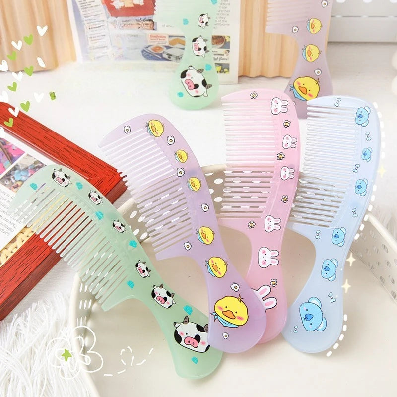 Mini Portable Anti-Static Travel Comb for Women, Girls & Kids Portable Hair Comb PLUSH