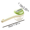 Vegetable Peeler with Container – Stainless Steel Kitchen Tool Vegetable Peeler PLUSH Green