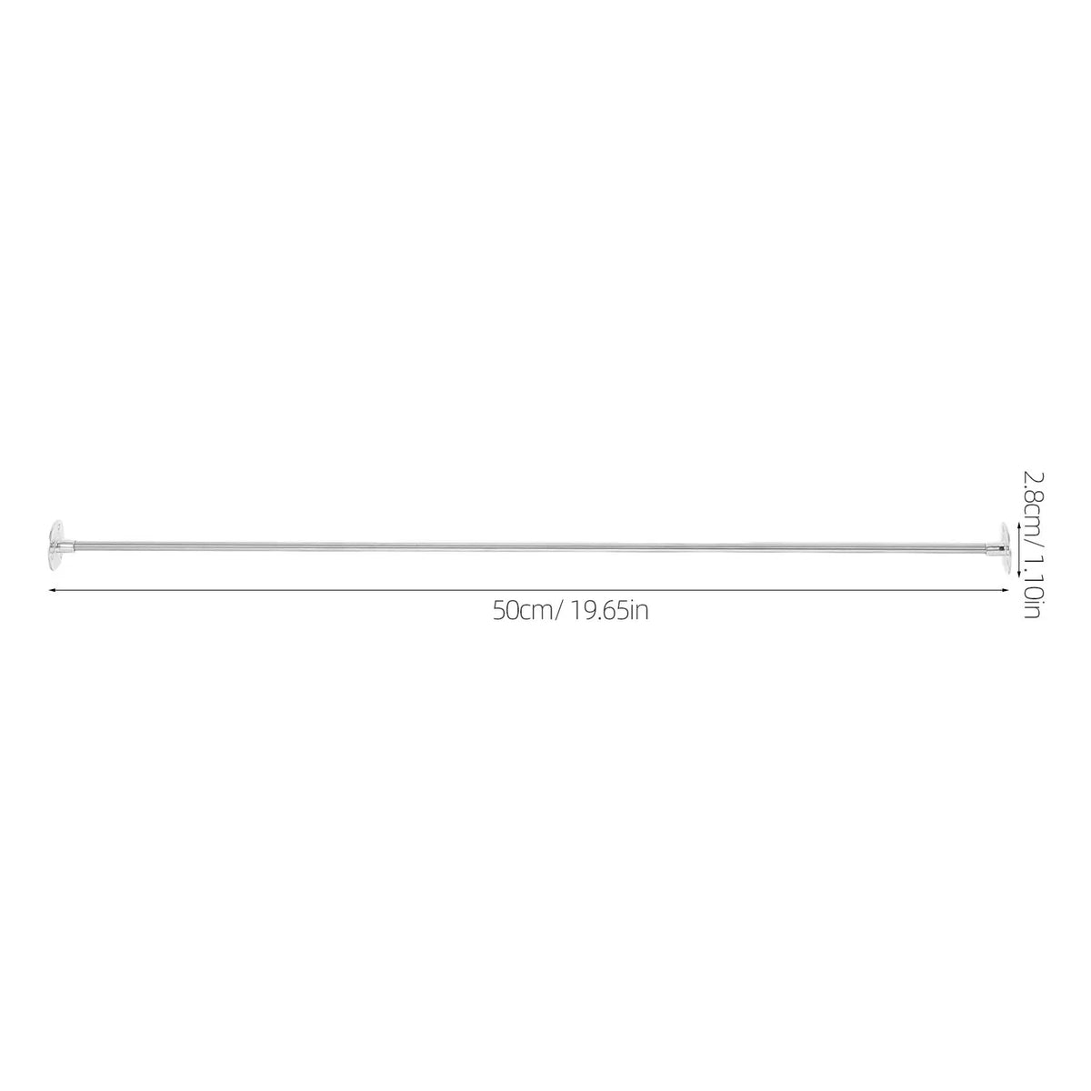 19.69" Metal File Cabinet Hanging Rail – Folder Organizer Bar File Cabinet Rail PLUSH