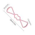 Figure 8 Resistance Band – Full Body Stretch & Strength Resistance Band PLUSH lightpink