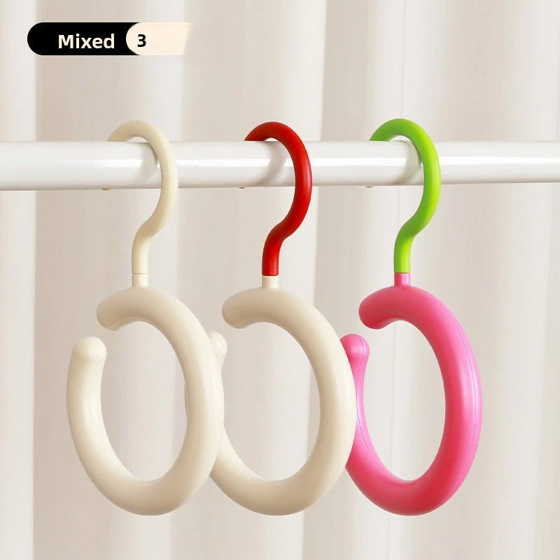 No-Drill Adhesive Wall Hooks – Clothes, Bags, Hats & Scarves Adhesive Wall Hooks PLUSH 3pc-set