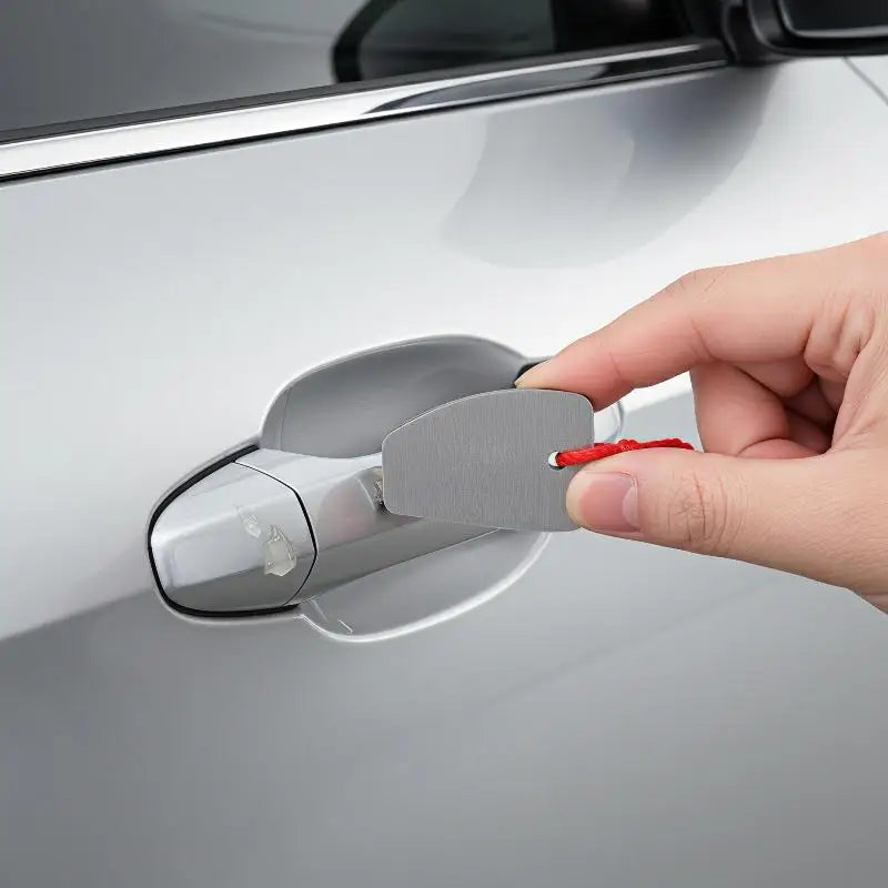 Stainless Steel Car Film Scraper & Squeegee – Auto Detailing Auto Detailing Scraper PLUSH