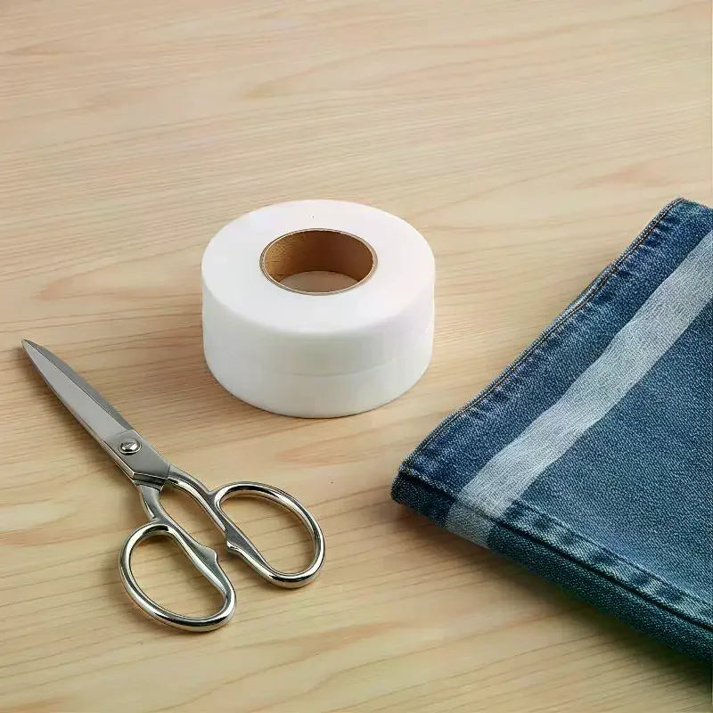 No-Sew Hemming Tape 2M – Iron-On Hem Tape for Pants & Jeans Iron-On Hemming Tape PLUSH